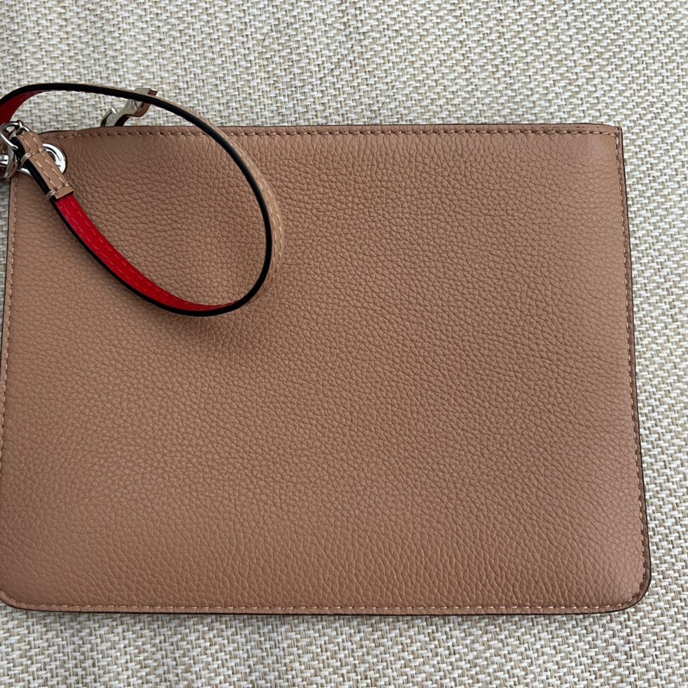 Louboutin clutch purse